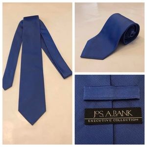 👔Joseph A. Bank Blue Tie